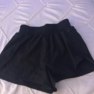 High waist Black Shorts